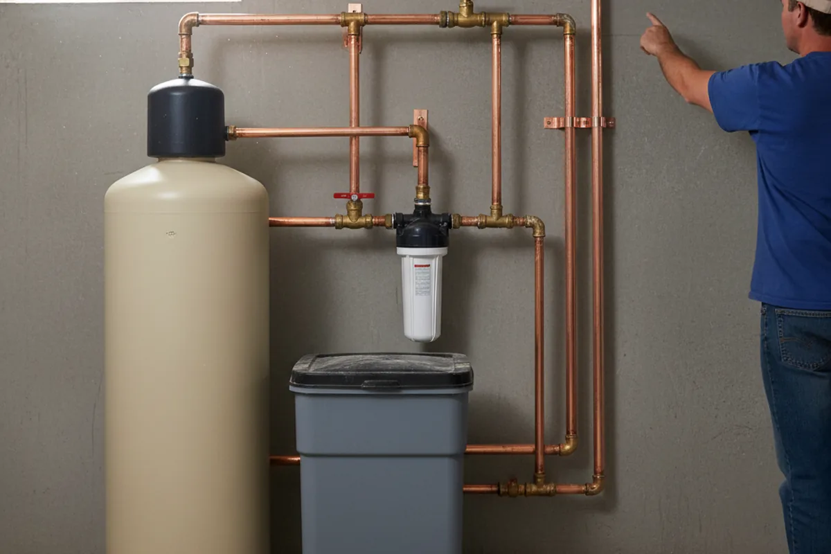 Whole-house water treatment system installed in Mc Farland